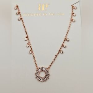 Bomb Party LUMINA NK79334 Diamond CZ Necklace